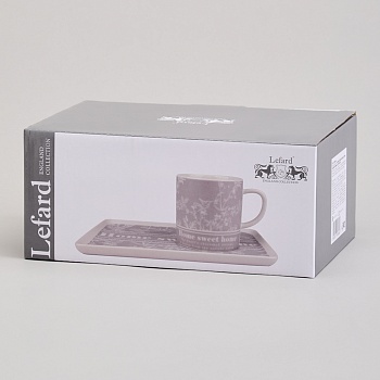 ЧАЙНЫЙ НАБОР LEFARD 210MЛ  "SWEET HOME" НА 1 ПЕРСОНУ