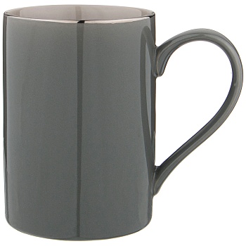 КРУЖКА LEFARD "BREAK TIME" 300 МЛ ТЕМНО-СЕРАЯ  (КОР=36ШТ.)