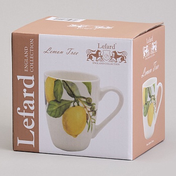 КРУЖКА LEFARD "ЛЕМОН ТРИ" 350 МЛ