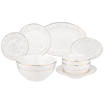 СТОЛОВЫЙ СЕРВИЗ LEFARD "СНЕЖНАЯ КОРОЛЕВА" НА 6 ПЕР. 23 ПР. (КОР=1НАБ.)