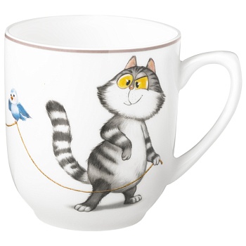 КРУЖКА LEFARD "СЧАСТЬЕ ЕСТЬ" 400 МЛ