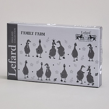 БЛЮДО ПРЯМОУГОЛЬНОЕ LEFARD "FAMILY FARM" 25*15*2,5 СМ