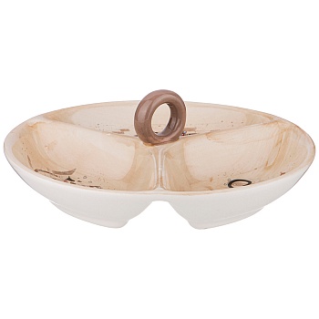 МЕНАЖНИЦА 3 СЕКЦИИ AGNESS "ПАРИЖСКИЕ КОТЫ" 22*7,5 СМ (КОР=16ШТ.)