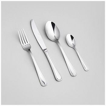 НАБОР СТОЛОВЫХ ПРИБОРОВ PRIMA AGNESS 16 ПР., СТАЛЬ 18/10