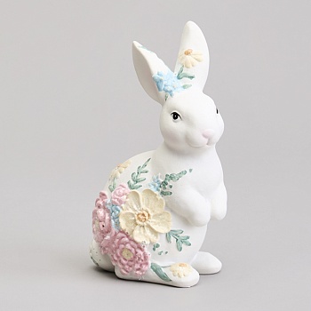 ФИГУРКА ДЕКОРАТИВНАЯ "КРОЛИК" 7,5Х5Х12,5 СМ