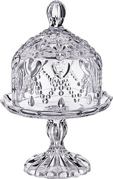 ЛИМОННИЦА НА НОЖКЕ 11*11*17 СМ. КОЛЛЕКЦИЯ "MUZA" (КОР=12ШТ.)