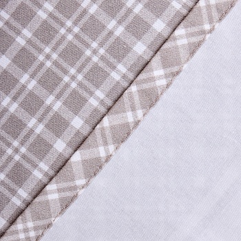 СКАТЕРТЬ "FAMILY FARM" 140Х180СМ ,100% ХЛОПОК, КЛЕТКА ,ТВИЛ, ПРОПИТКА