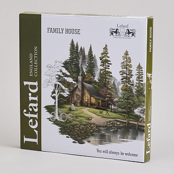ТАРЕЛКА ОБЕДЕННАЯ LEFARD "FAMILY HOUSE" 26 СМ (КОР=18ШТ.)