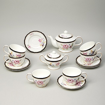 ЧАЙНЫЙ СЕРВИЗ LEFARD "NOSTALGIE" НА 6 ПЕР. 14 ПР. 900/350/260 МЛ