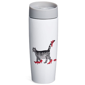 ТЕРМОКРУЖКА AGNESS  "ОСОБЕННАЯ" 360МЛ, КОЛБА НЕРЖ.СТАЛЬ 18/10