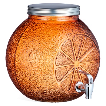 ДИСПЕНСЕР ДЛЯ НАПИТКОВ "ORANGE", 25,5*21,5*25,5 СМ, 8 Л