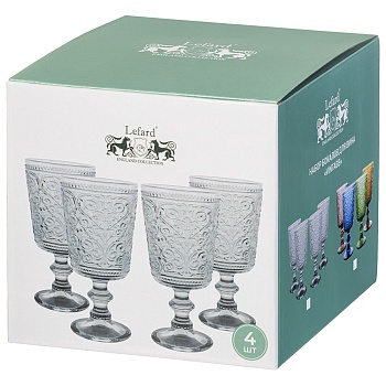 НАБОР БОКАЛОВ ДЛЯ ВИНА "VINTAGE", 4 ШТ/330 МЛ