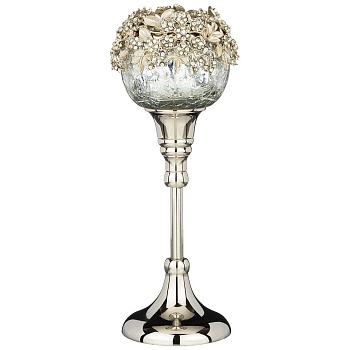 ПОДСВЕЧНИК "БОХО" ДИАМЕТР=6 СМ. ВЫСОТА=23,5 СМ (КОР=12ШТ.)