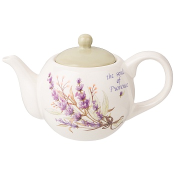 ЧАЙНИК AGNESS "ДУША ПРОВАНСА" 22,5*13,5*14,5 СМ 900 МЛ (КОР=12ШТ.)
