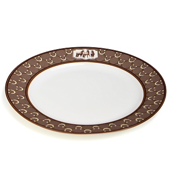 НАБОР ТАРЕЛОК ЗАКУСОЧНЫХ LEFARD "HORSE CLUB" 2 ШТ. 20,5 СМ (КОР=24ШТ.)