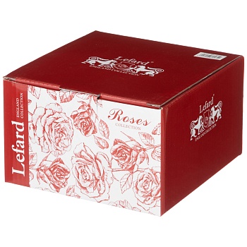 ЧАЙНЫЙ НАБОР LEFARD "ROSES" НА 2 ПЕР. 4 ПР. 200 МЛ (КОР=18НАБ.)
