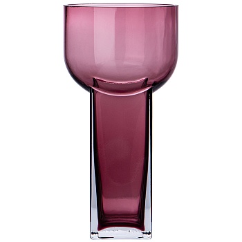 ВАЗА "MODERN" PURPLE 13*13*26 CM