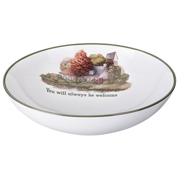 ТАРЕЛКА СУПОВАЯ LEFARD "FAMILY HOUSE" 570 МЛ 18*5,2 СМ В ФОРМЕ САЛАТНИКА  (КОР=24ШТ.)