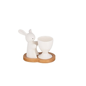 НАБОР LEFARD "NATIVE" 3 ПР.: ПОДСТАВКА ДЛЯ ЯЙЦА,  СОЛОНКА, ДЕР. ПОДСТАВКА (КОР=72НАБ.)