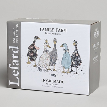 ФОРМА НА МЕТАЛ.ПОДСТАВКЕ LEFARD "FAMILY FARM" 26,5*21*12,5 CM