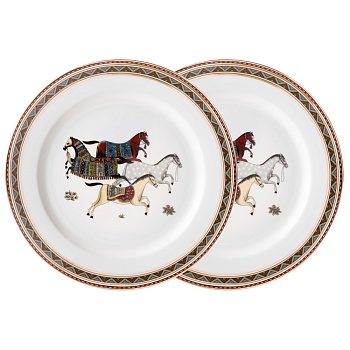 НАБОР ТАРЕЛОК ЗАКУСОЧНЫХ LEFARD  "PASSAGE" 4 ШТ. 22,5 СМ (КОР=12НАБ.)