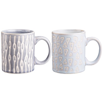 НАБОР КРУЖЕК ИЗ 2 ШТ. 278 МЛ В КРАФТОВОЙ КОРОБКЕ