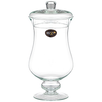 ВАЗА НА НОЖКЕ "AMFORA" ВЫСОТА 36СМ