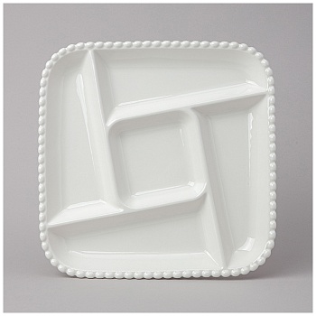 МЕНАЖНИЦА LEFARD "PEARL" 5 СЕКЦИЙ КВАДРАТНАЯ 26,5*3 СМ (КОР=12ШТ.)