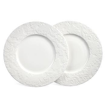 НАБОР ТАРЕЛОК ЗАКУСОЧНЫХ LEFARD "MUSE" 2 ШТ. 20,5 СМ (КОР=16НАБ.)