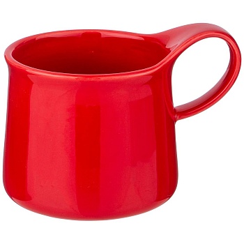 КРУЖКА LEFARD "MAJESTY" 350 МЛ КРАСНАЯ (МАЛ=4ШТ/(КОР=36ШТ.)