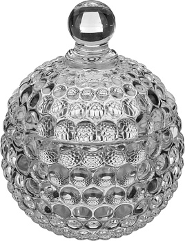 ИКОРНИЦА 130 МЛ. 8.5*8.5 СМ. ВЫСОТА=11 СМ. КОЛЛЕКЦИЯ "MUZA" (КОР=36ШТ.)