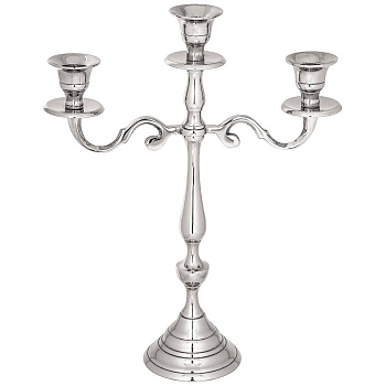 ПОДСВЕЧНИК НА 3 СВЕЧИ. ВЫСОТА=31 СМ. (КОР=24ШТ.)