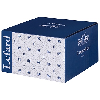 НАБОР КРУЖЕК LEFARD "COMPOSITION" 4 ШТ. 400 МЛ