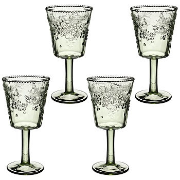 НАБОР БОКАЛОВ "CELEBRATION" GREEN, 4 ШТ/280 МЛ