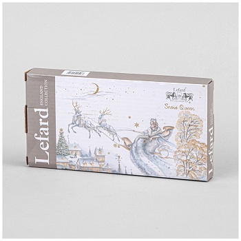 БЛЮДО ОВАЛЬНОЕ LEFARD "СНЕЖНАЯ КОРОЛЕВА" 20,5 СМ (КОР=60ШТ.)