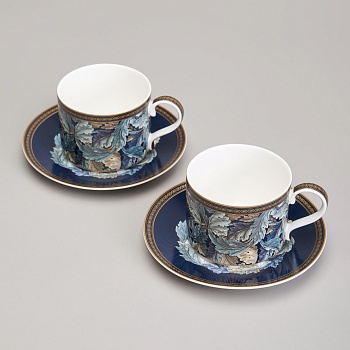 ЧАЙНЫЙ НАБОР LEFARD "ART COLLECTION" НА 2 ПЕР. 4 ПР. 300 МЛ  (КОР=24НАБ.)