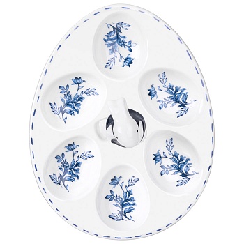 БЛЮДО ДЛЯ 6 ЯИЦ LEFARD "SUNDAY" 20,5*16*8 СМ