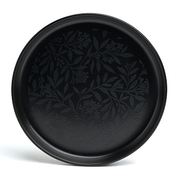 НАБОР ТАРЕЛОК ЗАКУСОЧНЫХ BRONCO "CHOICE BLACK" 20,5 СМ 4ШТ