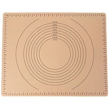 КОВРИК ДЛЯ РАСКАТКИ ТЕСТА 50*39 СМ