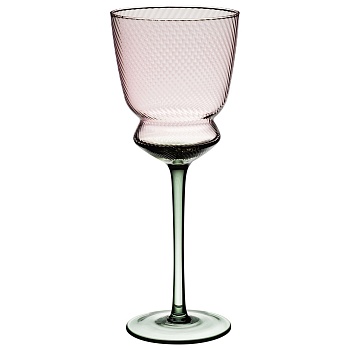 НАБОР БОКАЛОВ ДЛЯ ВИНА "TWIST & SHINE" GREEN, 2 ШТ/380 МЛ